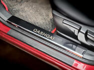 Nissan Qashqai 2007–2010 Krom dørtrinslister i rustfrit stål til plastik (4 stk.) foto 1