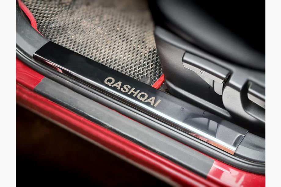 Nissan Qashqai 2007–2010 Krom dørtrinslister i rustfrit stål til plastik (4 stk.) Image