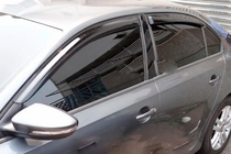 Volkswagen Jetta 2011–2018 Vindafvisere til sideruder (4 stk., HIC) foto 4