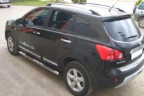 Nissan Qashqai 2007–2010 Siderør (2 stk., rustfrit stål) foto 6