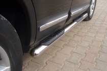 Nissan Qashqai 2007–2010 Siderør (2 stk., rustfrit stål) foto 5