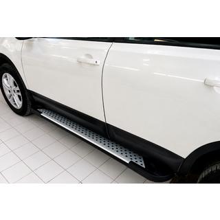 Sidetrin Allmond Grey (2 stk., aluminium) foto 1