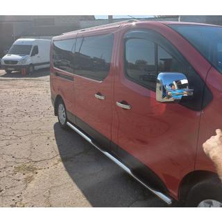Siderør (2 stk., rustfrit stål) Nissan NV300/Primastar 2016– foto 2