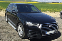Audi Q7 2015–2026 Maya V4 sidetrin (2 stk., aluminium) foto 9