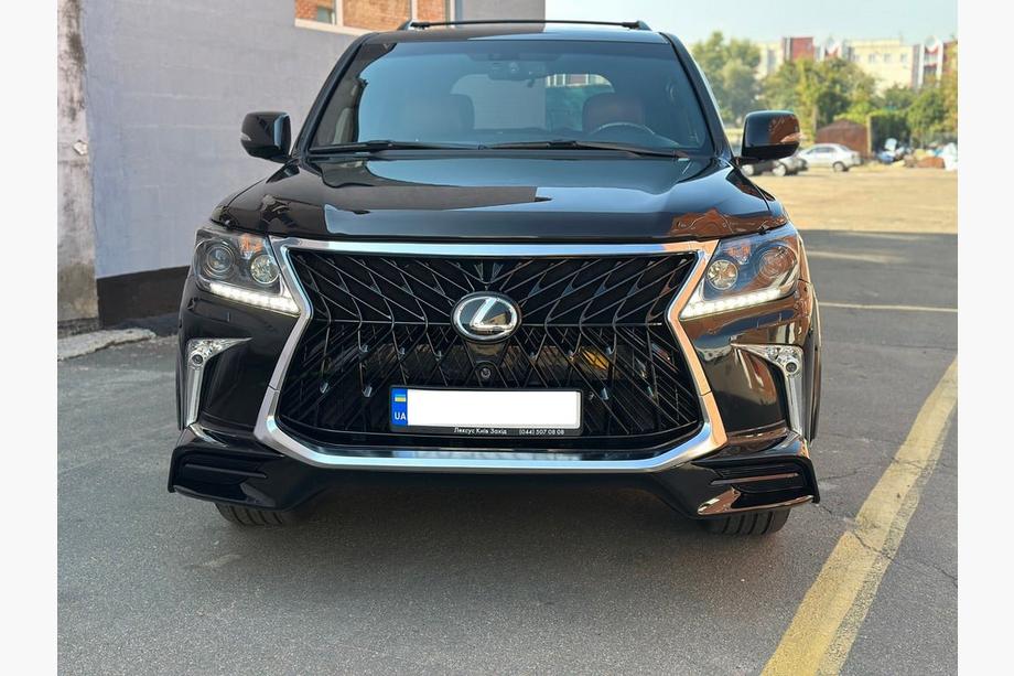 Lexus LX570/450d 2008–2022 Forkofanger til 2008-2015 i facelift-stil (til lakering) Image