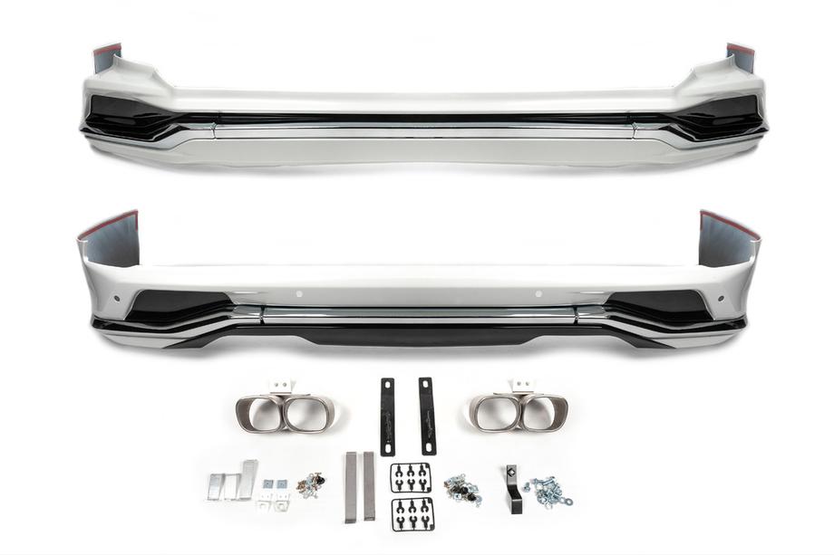 Lexus LX570/450d 2008–2022 Bodykit-sæt (Modellista) Sort farve Image