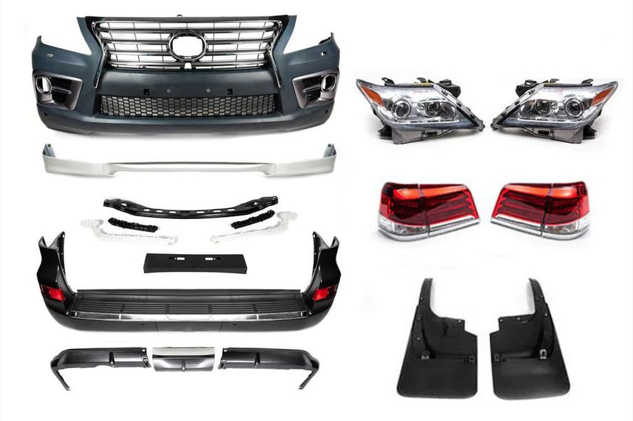 Lexus LX570/450d 2008–2022 F-Sport restyling-karrosserikit 2008-2012 til 2012-2016 Foto 2