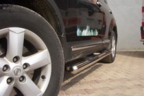 Nissan Qashqai 2010–2014 Siderør (2 stk., rustfrit stål) foto 4