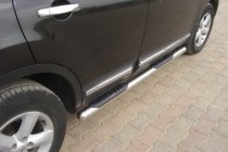 Nissan Qashqai 2010–2014 Siderør (2 stk., rustfrit stål) foto 3