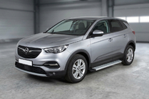 Opel Grandland X 2017– Sidetrin Maya V2 (2 stk., aluminium) foto 1