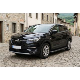 Allmond Black sidetrin (2 stk., aluminium) foto 1