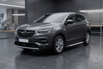 Opel Grandland X 2017– Sidestrin Line (2 stk., aluminium) foto 1