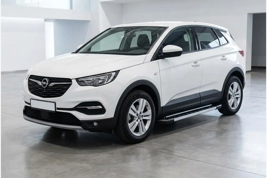 Opel Grandland X 2017– RedLine V1 sidetrin (2 stk., aluminium) Image