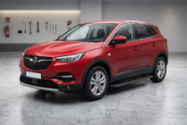 Opel Grandland X 2017– Sidetrin Bosphore Black (2 stk., aluminium) foto 1