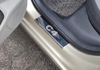 Citroen C-4 2004–2010 Dørtrinslister Carmos (rustfrit stål) foto 4