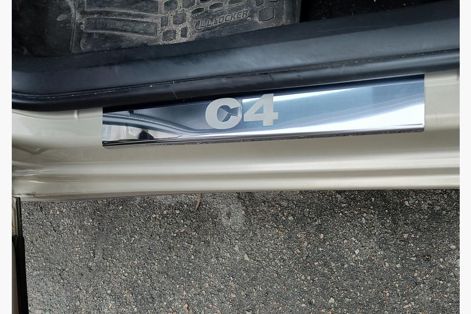 Citroen C-4 2004–2010 Dørtrinslister Carmos (rustfrit stål) Image