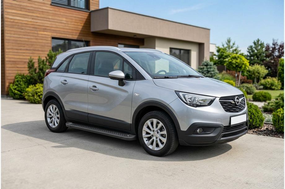 Opel Crossland X 2017–2024 Sidetrin Allmond Black (2 stk., aluminium) Image