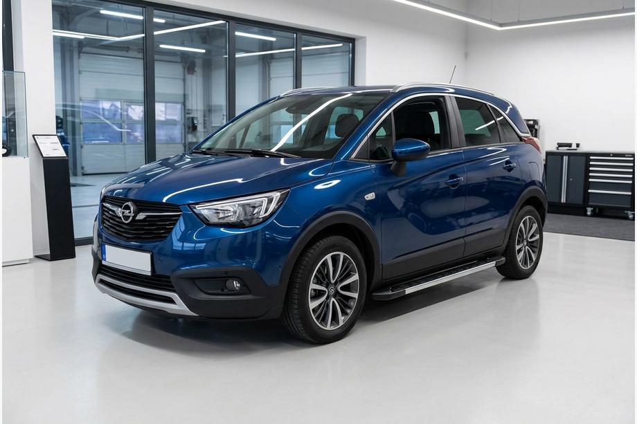Opel Crossland X 2017–2024 RedLine V1 sidetrin (2 stk., aluminium) Image