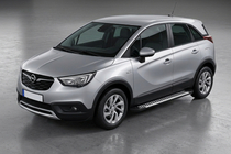 Opel Crossland X 2017–2024 Sidetrin Line (2 stk., aluminium) foto 1