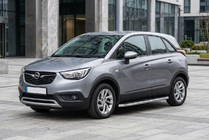 Opel Crossland X 2017–2024 Maydos V1 sidetrin (2 stk., aluminium + rustfrit stål) foto 1