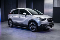 Opel Crossland X 2017–2024 Bosphorus Black sidetrin (2 stk., aluminium) foto 1