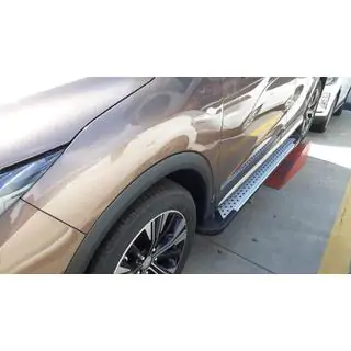 Sidetrin X5-type (2 stk., aluminium) foto 3