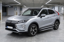 Mitsubishi Eclipse Cross 2017– Sidetrin Line (2 stk., aluminium) foto 1