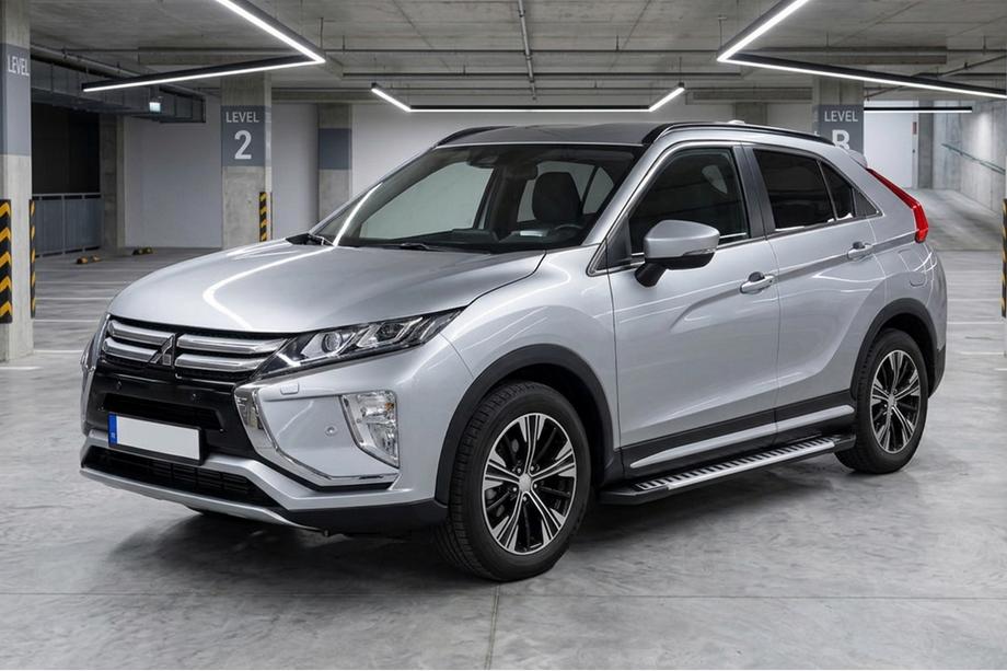 Mitsubishi Eclipse Cross 2017– Sidetrin Line (2 stk., aluminium) Image