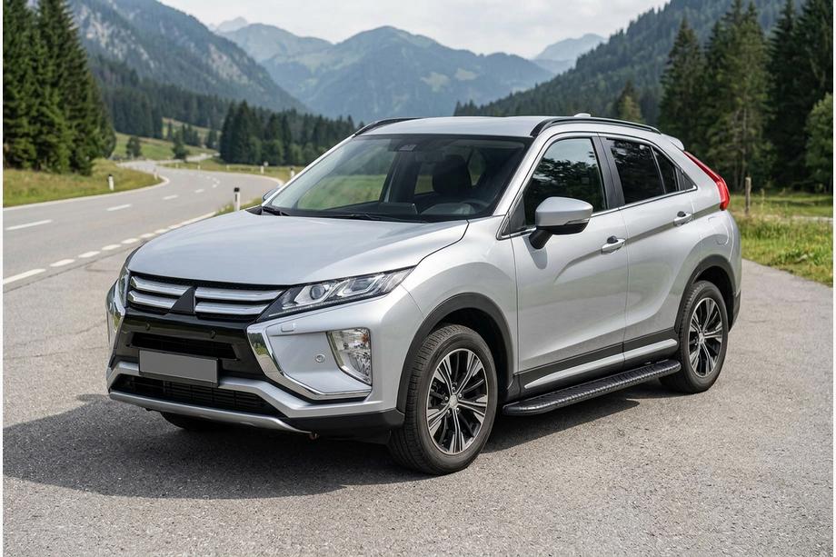 Mitsubishi Eclipse Cross 2017– Bosphorus Black sidetrin (2 stk., aluminium) Image
