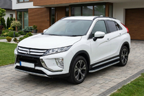 Mitsubishi Eclipse Cross 2017– Sidetrin Tayga (2 stk., aluminium) foto 1