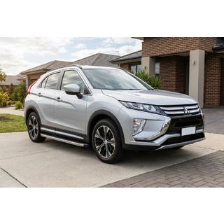 BlackLine sidetrin (2 stk., aluminium) foto 1