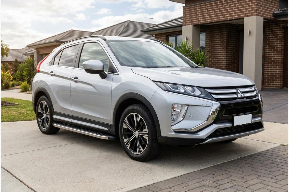 Mitsubishi Eclipse Cross 2017– BlackLine sidetrin (2 stk., aluminium) Image