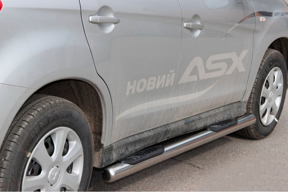 Mitsubishi Eclipse Cross 2017– Siderør BB002 (2 stk., rustfrit stål) Image