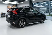 Mitsubishi Eclipse Cross 2017– Sidetrin Maydos V2 (2 stk., aluminium ↗ rustfrit stål) foto 1