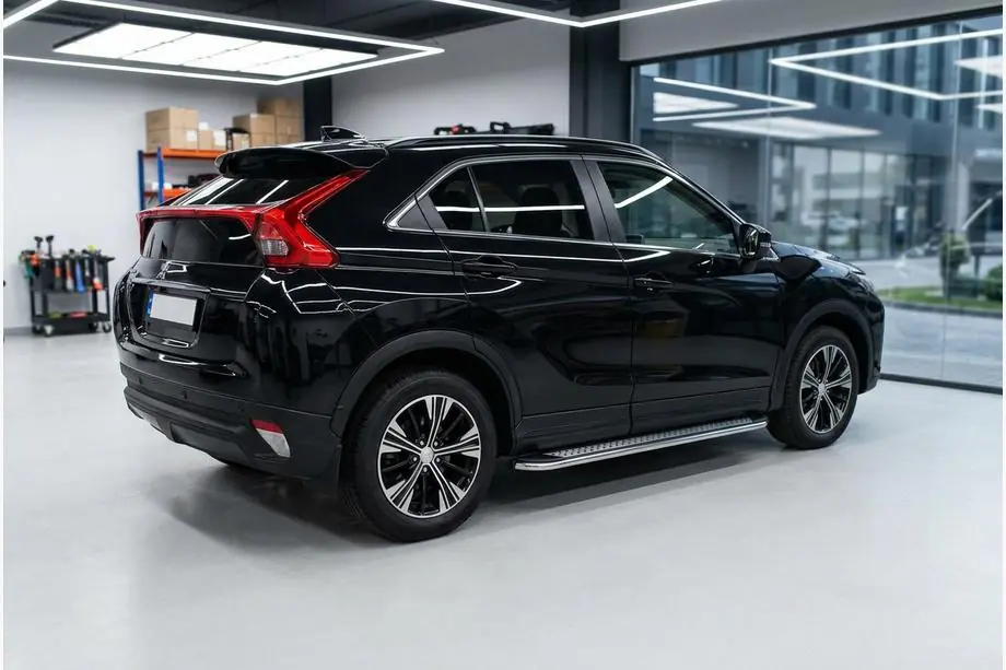 Mitsubishi Eclipse Cross 2017– Sidetrin Maydos V2 (2 stk., aluminium ↗ rustfrit stål) Image