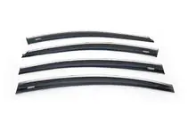 Chevrolet Cruze 2009–2015 Vindafvisere med kromliste SD (4 stk., Niken) foto 2
