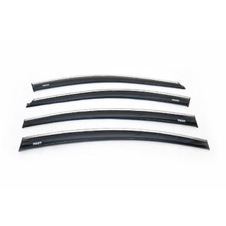 Vindafvisere med kromliste SD (4 stk., Niken) Chevrolet Cruze 2009–2015 foto 2