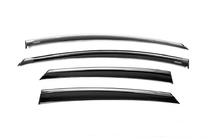 Ford Focus III 2011–2017 Niken vindafvisere med kromliste (SD/HB, 4 stk) foto 2