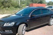Volkswagen Passat B6 2006–2012 Vindafvisere med kromliste SD (4 stk., HIC) foto 8