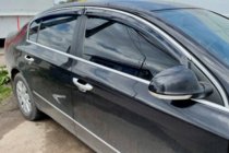 Volkswagen Passat B6 2006–2012 Vindafvisere med kromliste SD (4 stk., HIC) foto 1