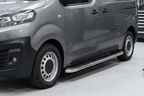 Citroen Jumpy/Dispatch 2017– Maydos V1 sidetrin (2 stk., aluminium + rustfrit stål) foto 1