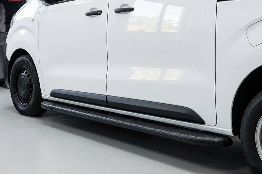 Citroen Jumpy/Dispatch 2017– Bosphorus Black sidetrin (2 stk., aluminium) Image