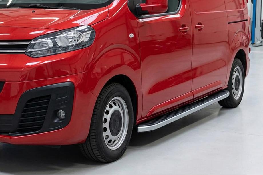 Citroen Jumpy/Dispatch 2017– Sidetrin Tayga (2 stk., aluminium) Image
