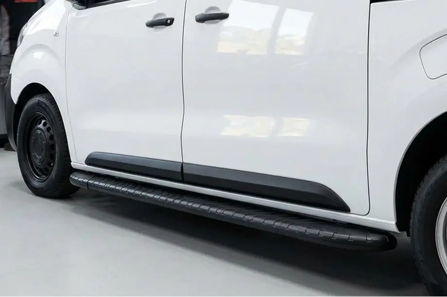 Peugeot Expert 2017– Bosphorus Black sidetrin (2 stk., aluminium) Image