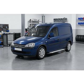 Sidetrin Allmond Grey (2 stk., aluminium) foto 1
