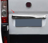 Peugeot Boxer 2006–2025 Kromliste over nummerplade (rustfrit stål) Carmos - Tyrkisk stål foto 1