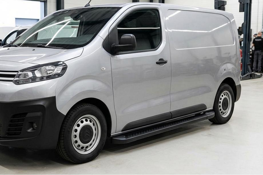 Toyota Proace 2016– Sidetrin Allmond Black (2 stk., aluminium) XS – Kort akselafstand Foto 5