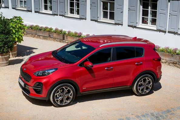 Opdateret model af SUV'en KIA Sportage