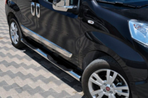 Peugeot Bipper 2008–2017 Siderør (2 stk., rustfrit stål) foto 1