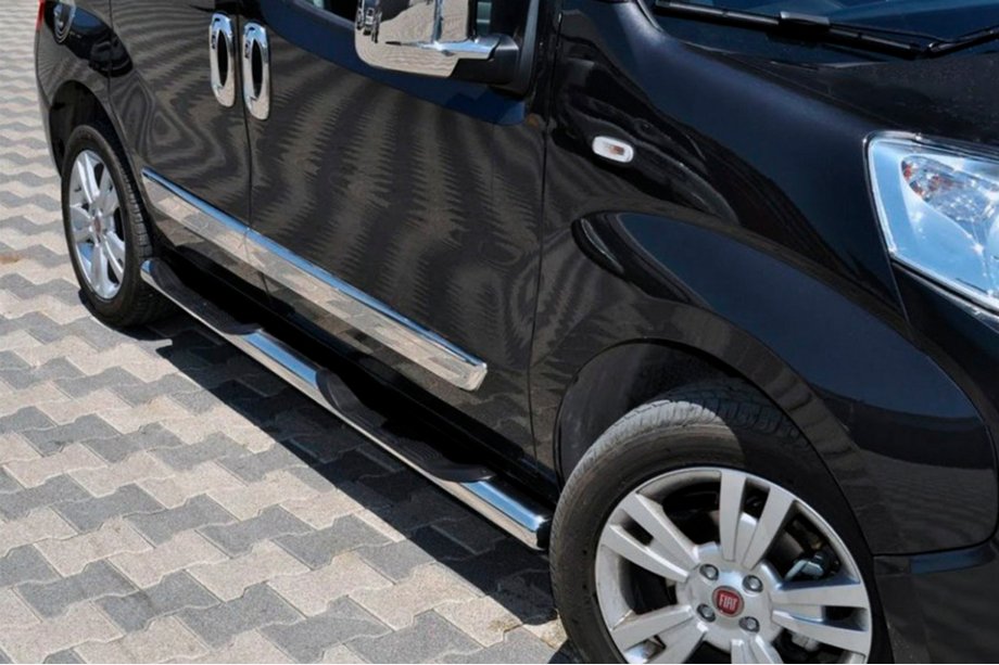 Peugeot Bipper 2008–2017 Siderør (2 stk., rustfrit stål) Image